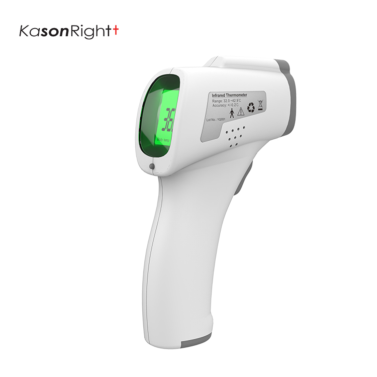 No Touch infrarød pandetermometer, digitalt termometer til baby, voksne, genstande